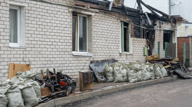 Professional Soot Cleanup technician working in Dunedin, FL